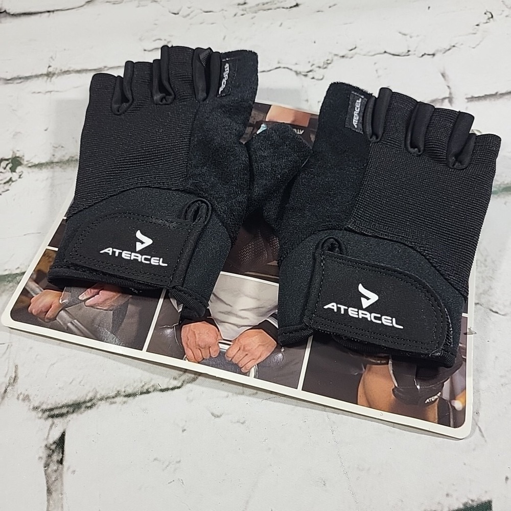ATERCEL Workout‎ Gloves for Men Women Exercise Weight Lifting Gym Training Sz S